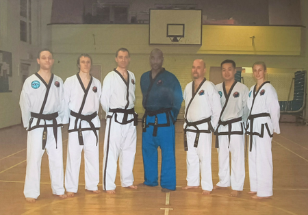 Master Williams with Ice Man Tony Sewell